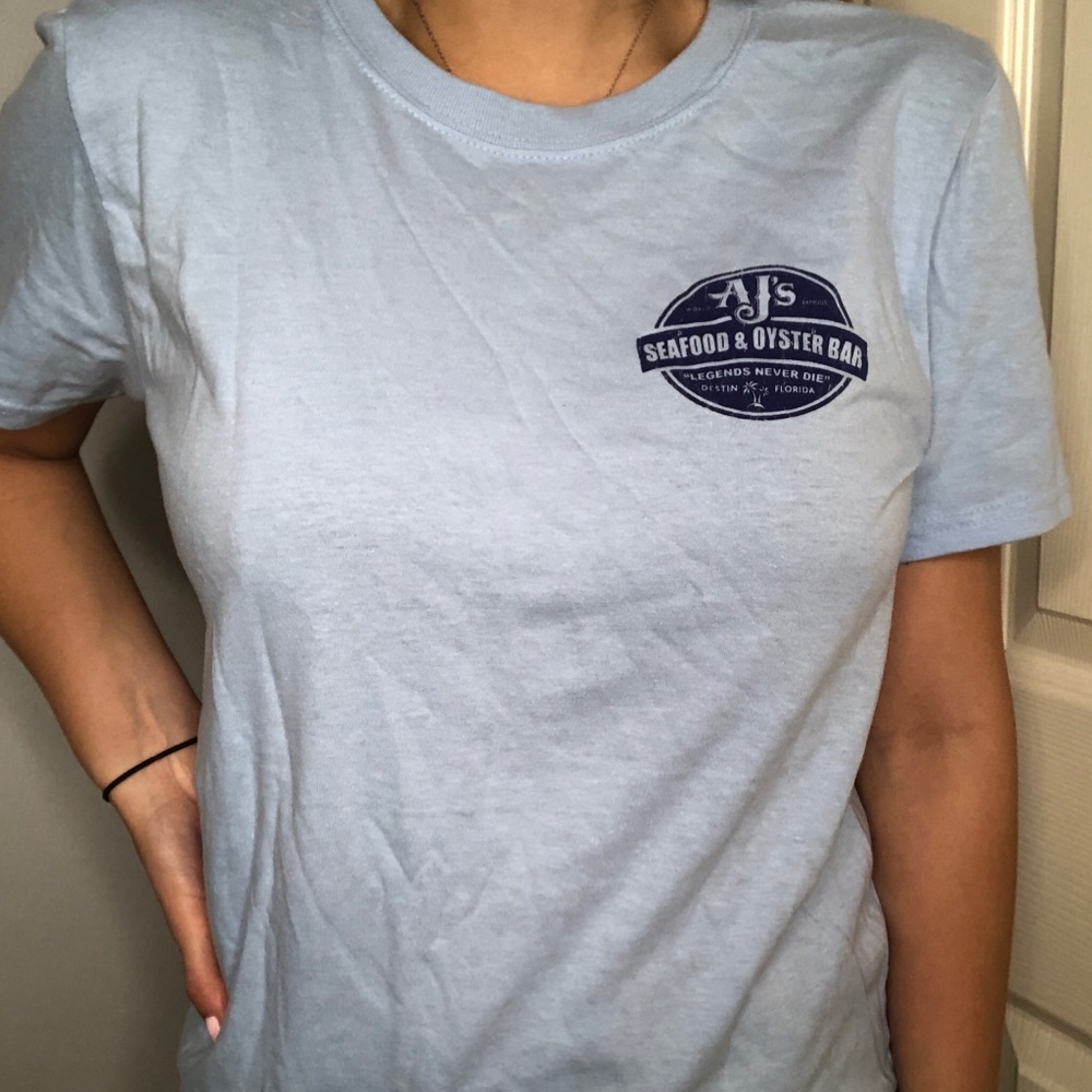 Brand new “AJ’s” tee from Destin Florida!